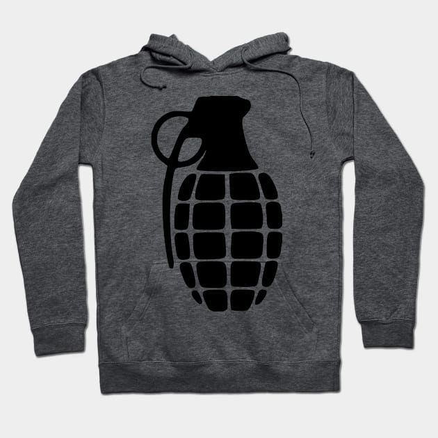 HAND GRENADE Hoodie by Cutepitas